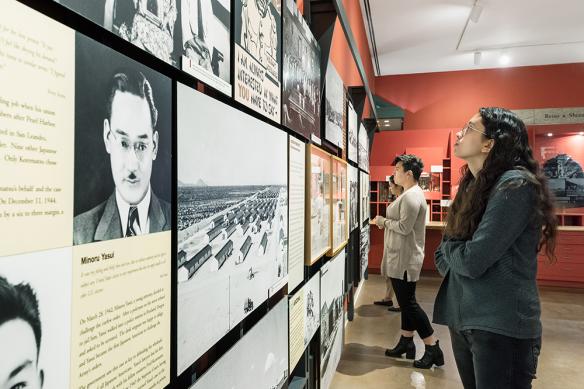 group of people in Common Ground exhibition